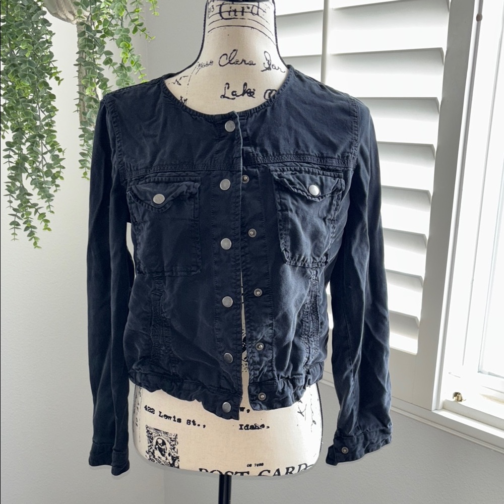 Women's Black Denim Jacket